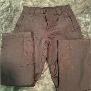 Slalom Black Snowpants